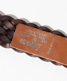 WILLIAM MILANO×BEAMS F レザーメッシュベルト BEAMS F（ビームスF）【別注】Lloyd Footwear / レザー メッシュ