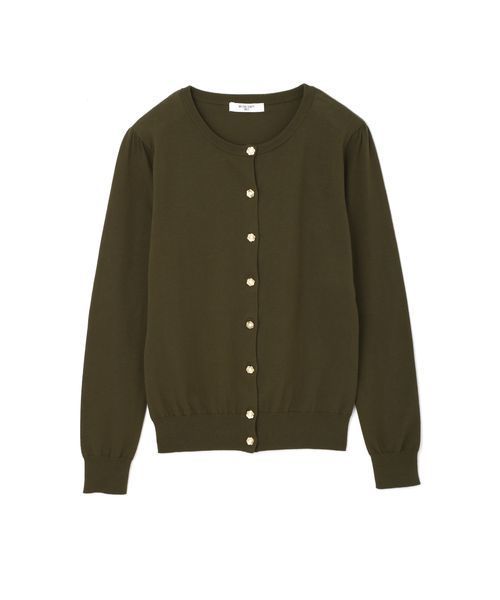 NATURAL BEAUTY BASIC(ナチュラルビューティーベーシック)の「【AneCan 5月号掲載】UV CUT ニットカーディガン(カーディガン/ボレロ・レディース・ホワイト系その他/ピンク/ブラック/カーキ・MEDIUM)」の1枚目の写真