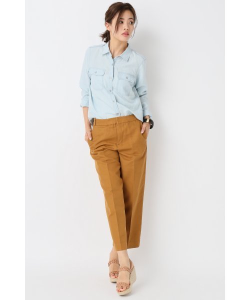 Spick & Span(スピックアンドスパン)の「C/L オックス ストレートパンツ◆(その他パンツ・レディース・ホワイト/キャメル/レッド・36/38/34/40)」の2枚目の写真