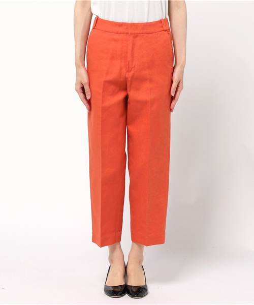 Spick & Span(スピックアンドスパン)の「C/L オックス ストレートパンツ◆(その他パンツ・レディース・ホワイト/キャメル/レッド・36/38/34/40)」の4枚目の写真