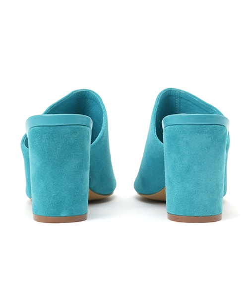 SLY（スライ）の「LEATHER MULE（パンプス・レディース・ターコイズブルー/ブラック/イエロー・SMALL/LARGE/MEDIUM）」の9枚目の写真