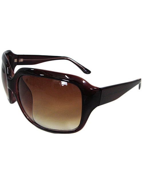 ８(eight)（エイト）の「ビッグフレーム サングラス（サングラス・メンズ・ブラック/ブラウン・FREE）」の2枚目の写真