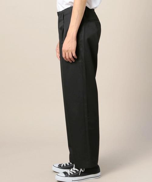 BEAUTY&YOUTH UNITED ARROWS（ビューティーアンドユースユナイテッドアローズ）の「BY TR 1プリーツ ワイド パンツ◆（その他パンツ・メンズ・ブラック・LARGE/MEDIUM/SMALL/X-LARGE）」の3枚目の写真