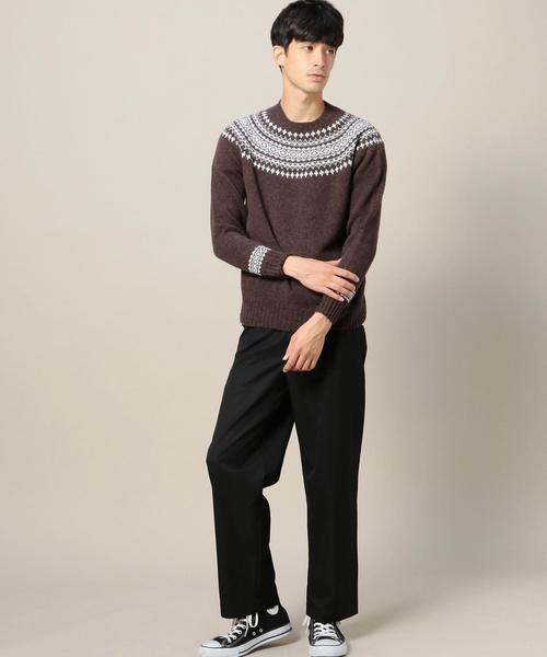 BEAUTY&YOUTH UNITED ARROWS（ビューティーアンドユースユナイテッドアローズ）の「BY TR 1プリーツ ワイド パンツ◆（その他パンツ・メンズ・ブラック・LARGE/MEDIUM/SMALL/X-LARGE）」の4枚目の写真