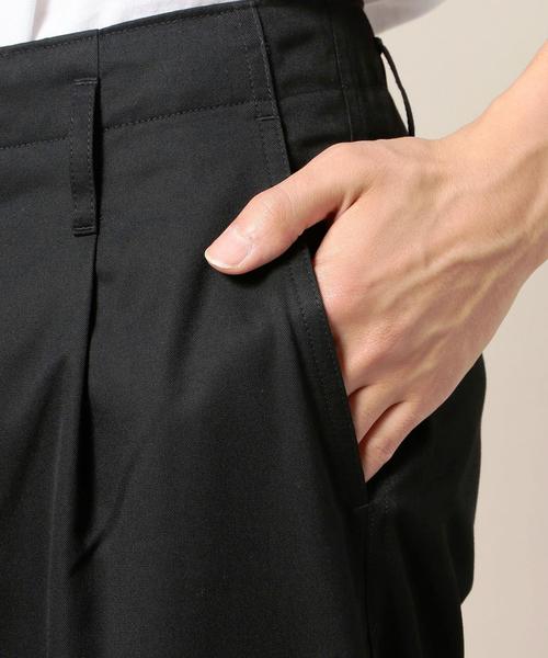 BEAUTY&YOUTH UNITED ARROWS（ビューティーアンドユースユナイテッドアローズ）の「BY TR 1プリーツ ワイド パンツ◆（その他パンツ・メンズ・ブラック・LARGE/MEDIUM/SMALL/X-LARGE）」の6枚目の写真