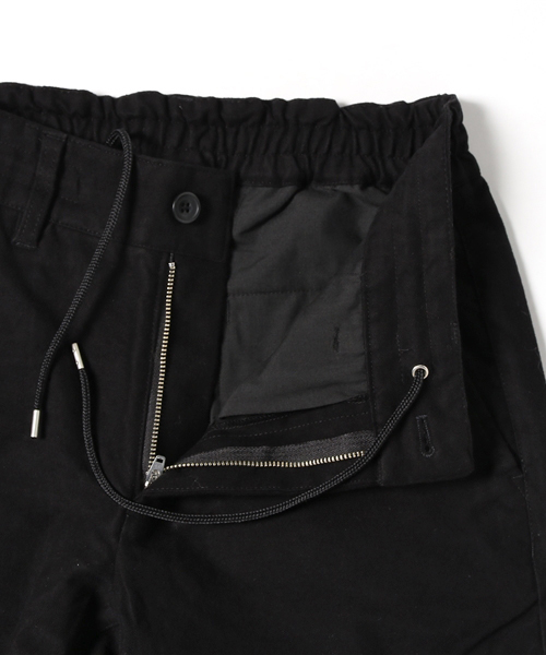 ikka(イッカ)の「TOPモールスキンイージーパンツ (その他パンツ・メンズ・ブラック/オリーブ/スモークグレー・SMALL/LARGE/MEDIUM/X-LARGE)」の11枚目の写真