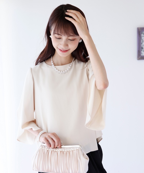 BLUEEAST(ブルーイースト)の「パール&ビジューネックレス(ネックレス・レディース・シルバー/ゴールド・FREE)」の5枚目の写真