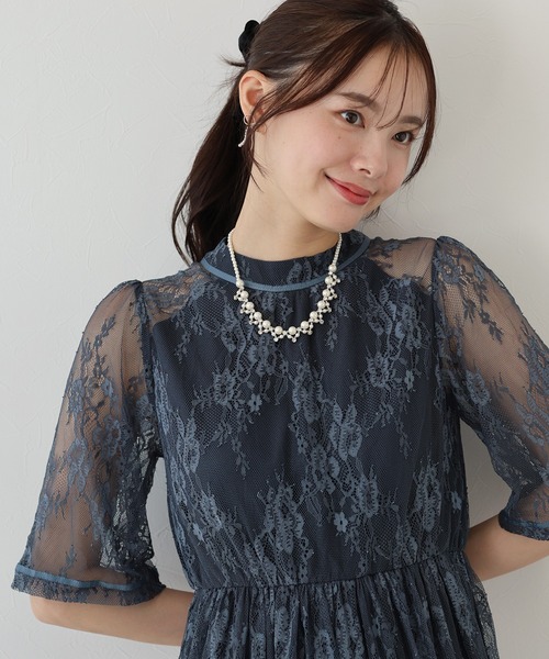 BLUEEAST(ブルーイースト)の「パール&ビジューネックレス(ネックレス・レディース・シルバー/ゴールド・FREE)」の12枚目の写真