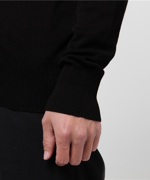 Letroyes(ルトロワ)の「Letroyes Vネックカーディガン(カーディガン/ボレロ・メンズ・ブラック/アイボリー/グレー/ブルー・LARGE/SMALL/MEDIUM)」の9枚目の写真