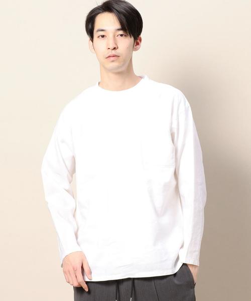 BEAUTY&YOUTH UNITED ARROWS(ビューティーアンドユースユナイテッドアローズ)の「BY プルオーバー シャツ ◆(シャツ/ブラウス・メンズ・ホワイト/ブラック/ナチュラル/ネイビー・SMALL/MEDIUM/LARGE/X-LARGE)」の1枚目の写真