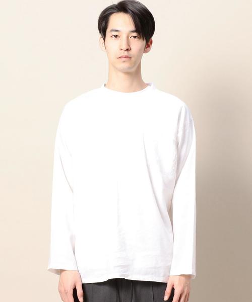 BEAUTY&YOUTH UNITED ARROWS(ビューティーアンドユースユナイテッドアローズ)の「BY プルオーバー シャツ ◆(シャツ/ブラウス・メンズ・ホワイト/ブラック/ナチュラル/ネイビー・SMALL/MEDIUM/LARGE/X-LARGE)」の6枚目の写真