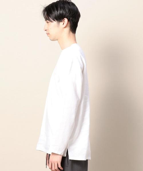 BEAUTY&YOUTH UNITED ARROWS(ビューティーアンドユースユナイテッドアローズ)の「BY プルオーバー シャツ ◆(シャツ/ブラウス・メンズ・ホワイト/ブラック/ナチュラル/ネイビー・SMALL/MEDIUM/LARGE/X-LARGE)」の7枚目の写真