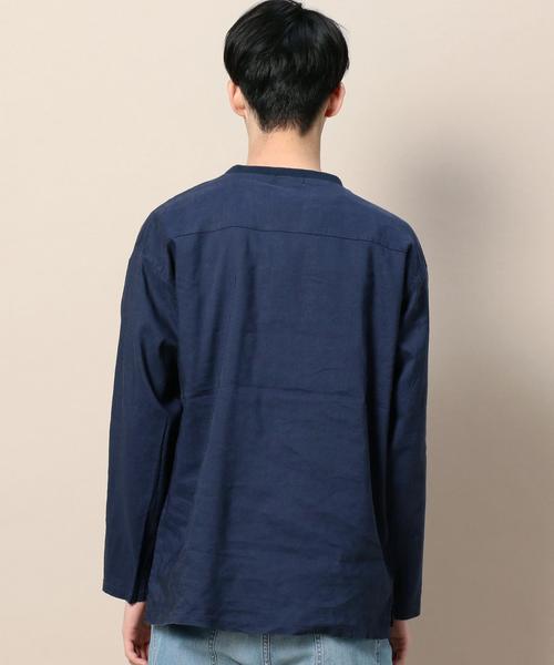 BEAUTY&YOUTH UNITED ARROWS(ビューティーアンドユースユナイテッドアローズ)の「BY プルオーバー シャツ ◆(シャツ/ブラウス・メンズ・ホワイト/ブラック/ナチュラル/ネイビー・SMALL/MEDIUM/LARGE/X-LARGE)」の17枚目の写真