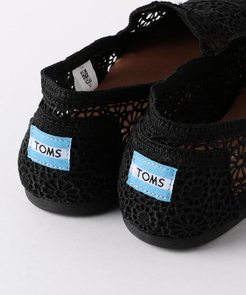 TOMS（トムス）の「＜TOMS＞モロッカンクロシェレーススリッポン