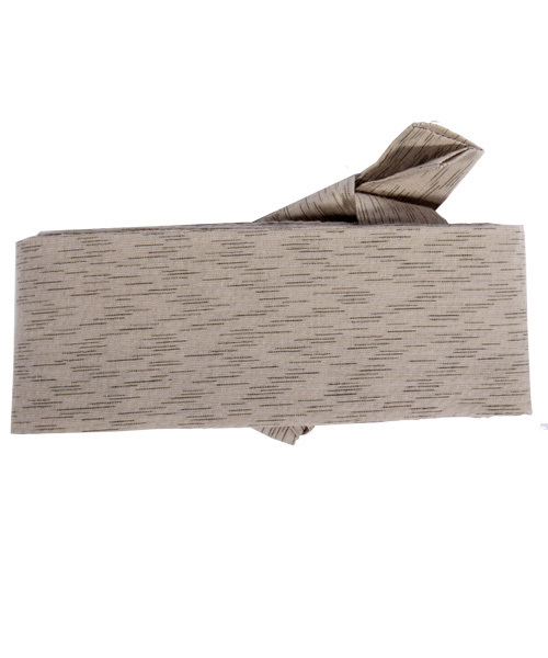 ８(eight)（エイト）の「本格派 浴衣 作り帯（和装小物・メンズ・ベージュ/グレー/ブラック/ワイン・FREE）」の4枚目の写真