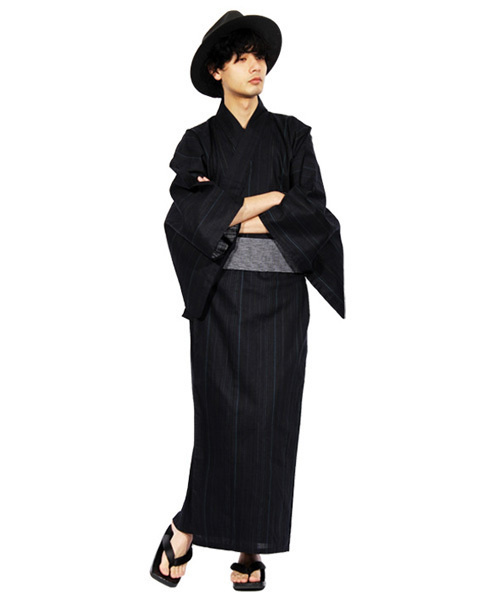 ８(eight)（エイト）の「本格派 浴衣 作り帯（和装小物・メンズ・ベージュ/グレー/ブラック/ワイン・FREE）」の6枚目の写真