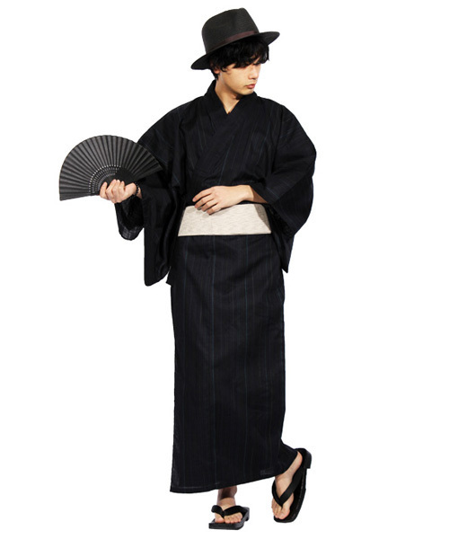 ８(eight)（エイト）の「本格派 浴衣 作り帯（和装小物・メンズ・ベージュ/グレー/ブラック/ワイン・FREE）」の7枚目の写真