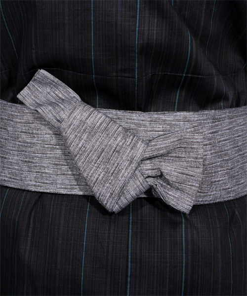 ８(eight)（エイト）の「本格派 浴衣 作り帯（和装小物・メンズ・ベージュ/グレー/ブラック/ワイン・FREE）」の22枚目の写真