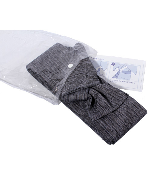 ８(eight)（エイト）の「本格派 浴衣 作り帯（和装小物・メンズ・ベージュ/グレー/ブラック/ワイン・FREE）」の10枚目の写真