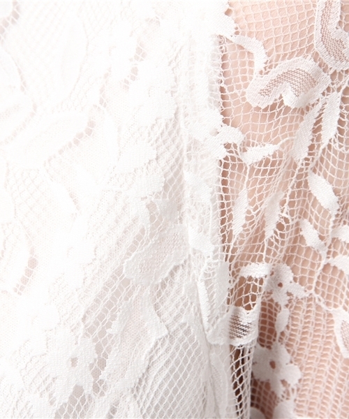 Honeys（ハニーズ）の「ハイネックプルオーバー（Tシャツ/カットソー・レディース・ブラック/アイボリー/オフホワイト・L/M）」の11枚目の写真