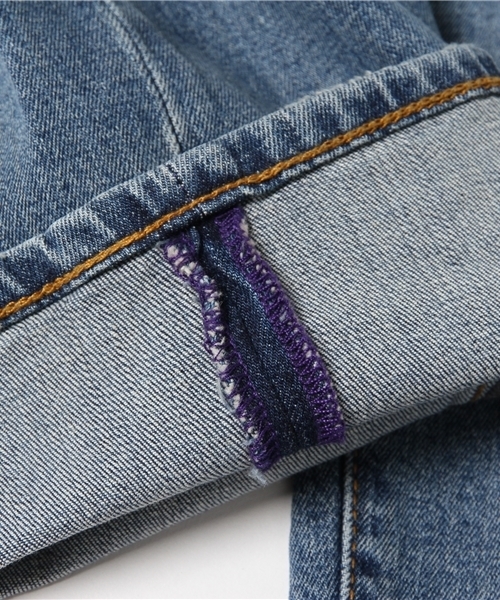 WEGO(ウィゴー)の「WEGO/ストレッチテーパードデニムパンツ(デニムパンツ・メンズ・ブラック/ダークインディゴブルー/ライトインディゴブルー・SMALL/MEDIUM/LARGE/X-LARGE)」の10枚目の写真