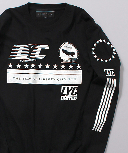 LIBERTY CITY（リバティシティ）の「【LIBERTY CITY/リバティーシティ】 [TEAM LIBERTY CITY] ロングスリーブ Tシャツ（Tシャツ/カットソー・メンズ・ホワイト/ブラック/グレー・LARGE/MEDIUM/SMALL）」の16枚目の写真
