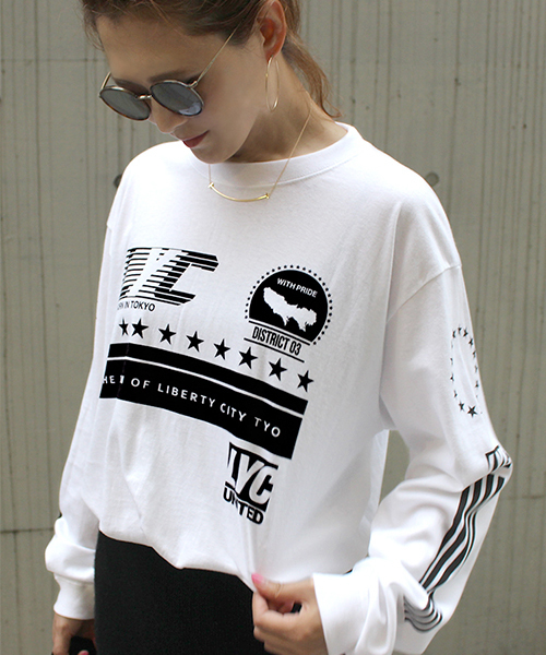 LIBERTY CITY（リバティシティ）の「【LIBERTY CITY/リバティーシティ】 [TEAM LIBERTY CITY] ロングスリーブ Tシャツ（Tシャツ/カットソー・メンズ・ホワイト/ブラック/グレー・LARGE/MEDIUM/SMALL）」の20枚目の写真