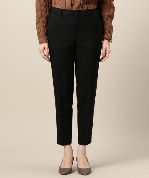 BEAUTY&YOUTH UNITED ARROWS（ビューティーアンドユースユナイテッドアローズ）の「BY TR9分丈トラウザー ◆（スラックス・レディース・ブラック/オフホワイト/その他1・LARGE/MEDIUM/SMALL）」の6枚目の写真