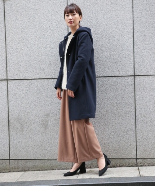 laboratory work（ラボラトリーワーク）の「ウエストタックベルト付きパンツ（その他パンツ・レディース・ネイビー/チャコールグレー/キャメル・MEDIUM/SMALL）」の17枚目の写真