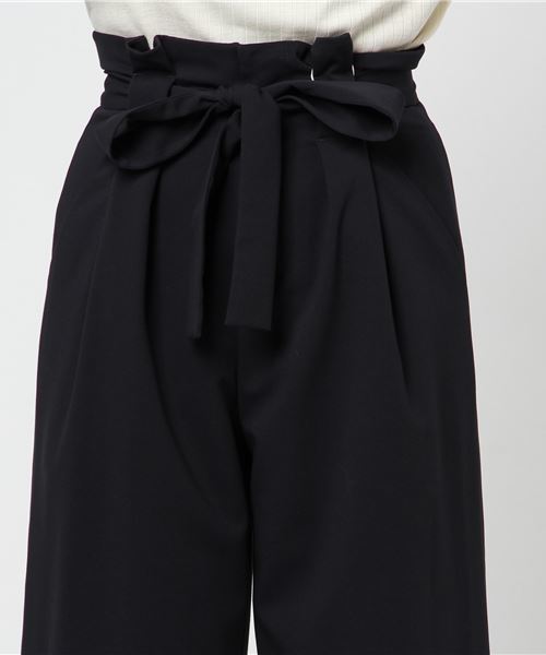 laboratory work（ラボラトリーワーク）の「ウエストタックベルト付きパンツ（その他パンツ・レディース・ネイビー/チャコールグレー/キャメル・MEDIUM/SMALL）」の6枚目の写真