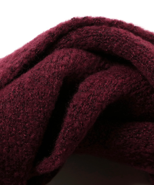 WEGO(ウィゴー)の「WEGO/ストレッチスヌード(ネックウォーマー/スヌード・メンズ・ホワイト/ブラック/ベージュ/グレー/ワイン・FREE)」の6枚目の写真