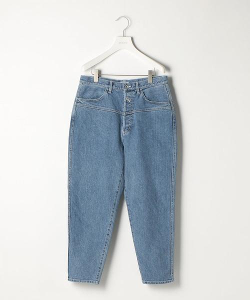 EN ROUTE（アンルート）の「＜EN ROUTE＞ ペグトップ デニムパンツ（デニムパンツ・メンズ・ブラック/ライトブルー・1/2/3）」の3枚目の写真