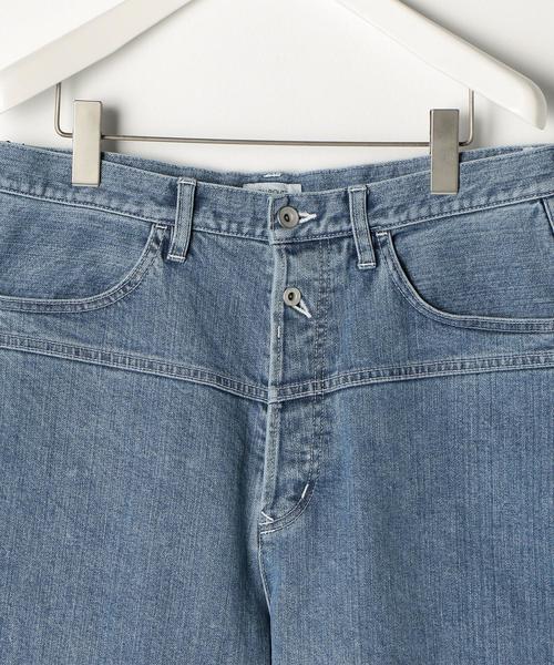 EN ROUTE（アンルート）の「＜EN ROUTE＞ ペグトップ デニムパンツ（デニムパンツ・メンズ・ブラック/ライトブルー・1/2/3）」の5枚目の写真
