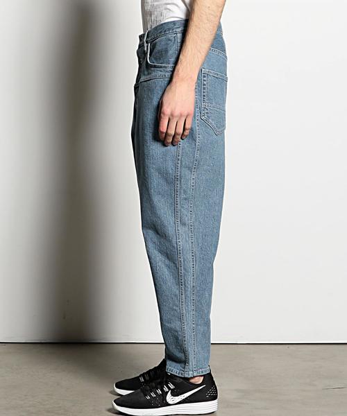 EN ROUTE（アンルート）の「＜EN ROUTE＞ ペグトップ デニムパンツ（デニムパンツ・メンズ・ブラック/ライトブルー・1/2/3）」の15枚目の写真
