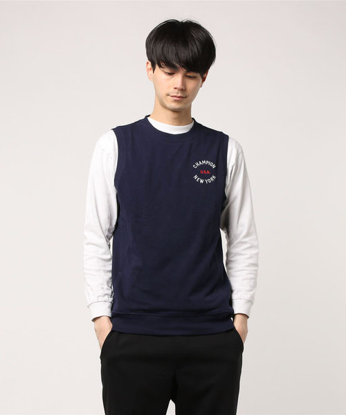 Champion Golf(チャンピオンゴルフ)の「【Champion/チャンピオン】メンズ GOLF ストレッチスウェットベスト(ベスト・メンズ・レッド系その他6/グレー/ホワイト/ネイビー・LARGE/X-LARGE/MEDIUM)」の3枚目の写真
