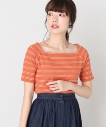 LOWRYS FARM | リブスクエア／ＳＳ　784512 (Tシャツ/カットソー)