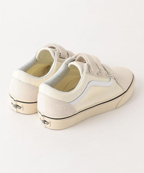 VANS（バンズ）の「＜VANS（バンズ）＞OLD SKOOL ベルクロスニーカー ◆（スニーカー・レディース・ナチュラル/オレンジ・6h/5/4h/6/5h）」の5枚目の写真