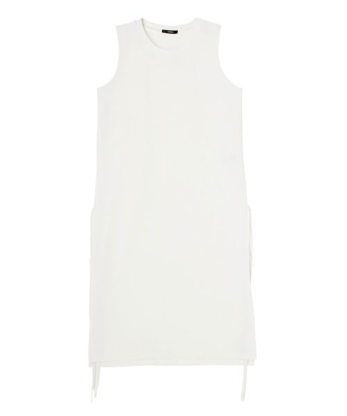 MURUA（ムルーア）の「サイドスリットタンクトップ（タンクトップ・レディース・ホワイト/ブラック/オレンジ・FREE）」の2枚目の写真