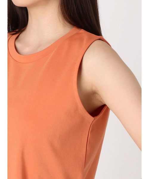 MURUA（ムルーア）の「サイドスリットタンクトップ（タンクトップ・レディース・ホワイト/ブラック/オレンジ・FREE）」の12枚目の写真