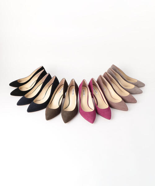 ODETTE E ODILE(オデットエオディール)の「OFD ポインテッド パンプス70↓↑(パンプス・レディース・ブラック/グレー/ダークグリーン/ネイビー/パープル/モカ/ダークグレー/ワインレッド・21.5cm/24.5cm/22cm/22.5cm/24cm/23.5cm/25cm/23cm)」の22枚目の写真