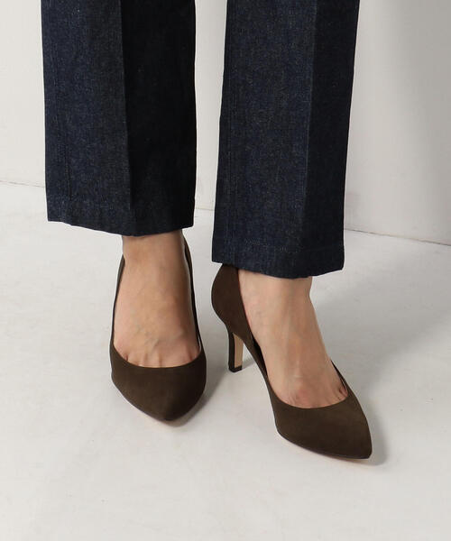 ODETTE E ODILE(オデットエオディール)の「OFD ポインテッド パンプス70↓↑(パンプス・レディース・ブラック/グレー/ダークグリーン/ネイビー/パープル/モカ/ダークグレー/ワインレッド・21.5cm/24.5cm/22cm/22.5cm/24cm/23.5cm/25cm/23cm)」の16枚目の写真