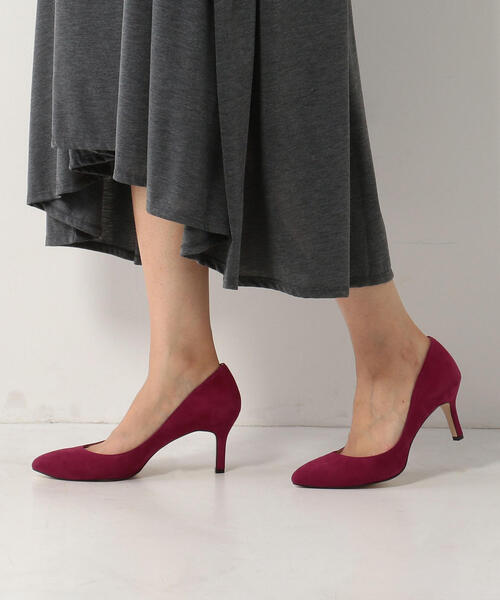 ODETTE E ODILE(オデットエオディール)の「OFD ポインテッド パンプス70↓↑(パンプス・レディース・ブラック/グレー/ダークグリーン/ネイビー/パープル/モカ/ダークグレー/ワインレッド・21.5cm/24.5cm/22cm/22.5cm/24cm/23.5cm/25cm/23cm)」の10枚目の写真