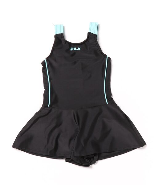 FILA(フィラ)の「【FILA】FILA キッズ ブランドスクール水着 パンツ一体型(水着・キッズ・ホワイト/サックスブルー/ブラック×パープル/ネイビー/ブラック/ネイビー×ホワイト/ブラック系その他・130/140/150/160/170/120)」の3枚目の写真