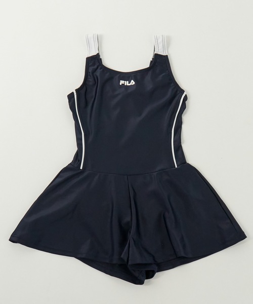 FILA(フィラ)の「【FILA】FILA キッズ ブランドスクール水着 パンツ一体型(水着・キッズ・ホワイト/サックスブルー/ブラック×パープル/ネイビー/ブラック/ネイビー×ホワイト/ブラック系その他・130/140/150/160/170/120)」の7枚目の写真
