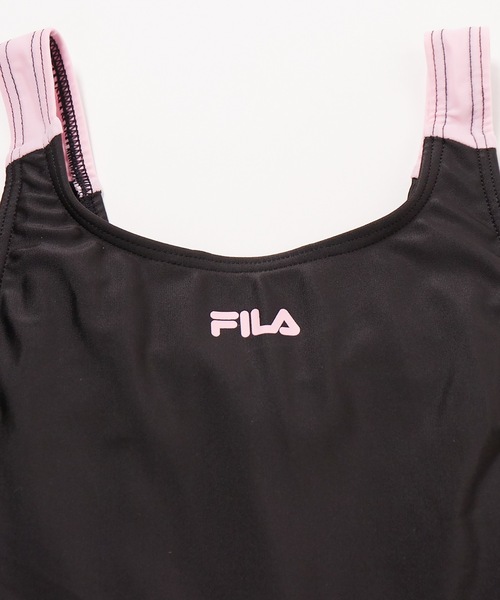 FILA(フィラ)の「【FILA】FILA キッズ ブランドスクール水着 パンツ一体型(水着・キッズ・ホワイト/サックスブルー/ブラック×パープル/ネイビー/ブラック/ネイビー×ホワイト/ブラック系その他・130/140/150/160/170/120)」の10枚目の写真