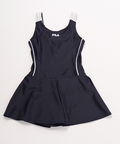 FILA(フィラ)の「【FILA】FILA キッズ ブランドスクール水着 パンツ一体型(水着・キッズ・ホワイト/サックスブルー/ブラック×パープル/ネイビー/ブラック/ネイビー×ホワイト/ブラック系その他・130/140/150/160/170/120)」の13枚目の写真