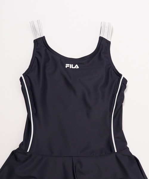 FILA(フィラ)の「【FILA】FILA キッズ ブランドスクール水着 パンツ一体型(水着・キッズ・ホワイト/サックスブルー/ブラック×パープル/ネイビー/ブラック/ネイビー×ホワイト/ブラック系その他・130/140/150/160/170/120)」の15枚目の写真