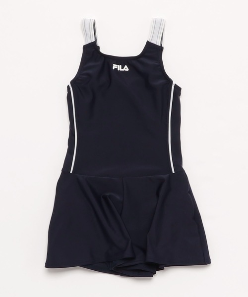 FILA(フィラ)の「【FILA】FILA キッズ ブランドスクール水着 パンツ一体型(水着・キッズ・ホワイト/サックスブルー/ブラック×パープル/ネイビー/ブラック/ネイビー×ホワイト/ブラック系その他・130/140/150/160/170/120)」の20枚目の写真