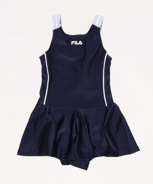 FILA(フィラ)の「【FILA】FILA キッズ ブランドスクール水着 パンツ一体型(水着・キッズ・ホワイト/サックスブルー/ブラック×パープル/ネイビー/ブラック/ネイビー×ホワイト/ブラック系その他・130/140/150/160/170/120)」の22枚目の写真