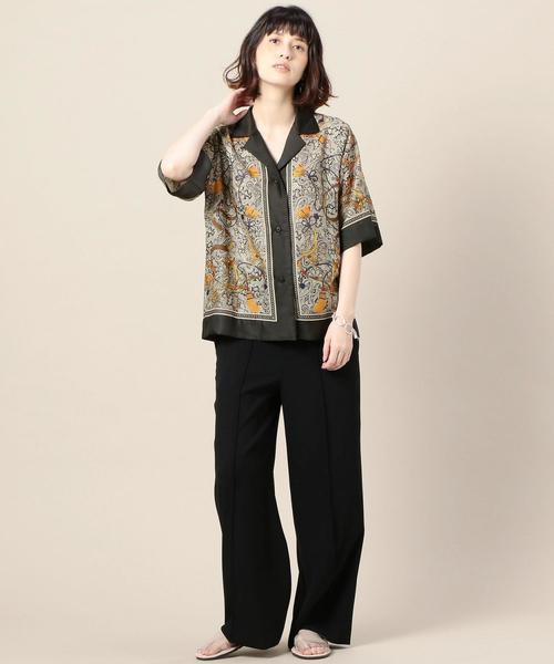 BEAUTY&amp;YOUTH UNITED ARROWS - 完売！B＆Yフラワープリントブラウス BEAUTY&YOUTH UNITED ARROWS - 極美品✨ユナイテッドアローズ